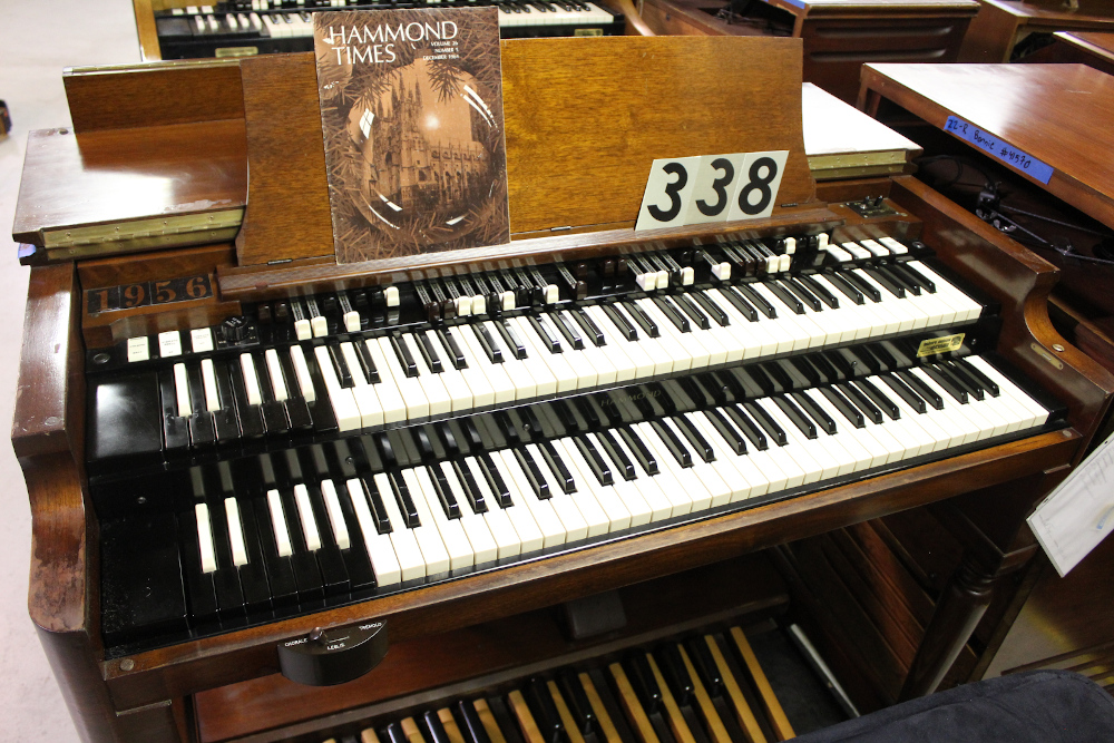 338 is a 1956 Hammond B3 for sale.