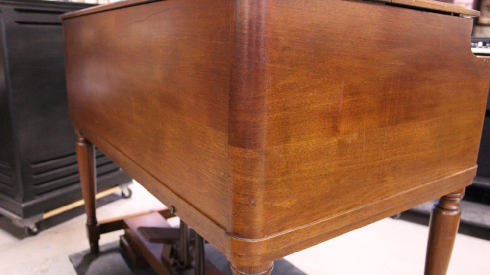597 is a 1969 Hammond B-3 in walnut, Serial A-35863, for sale now. A later-production B-3 that offers the same unmistakable Hammond sound with dependable construction and vintage appeal. for sale!