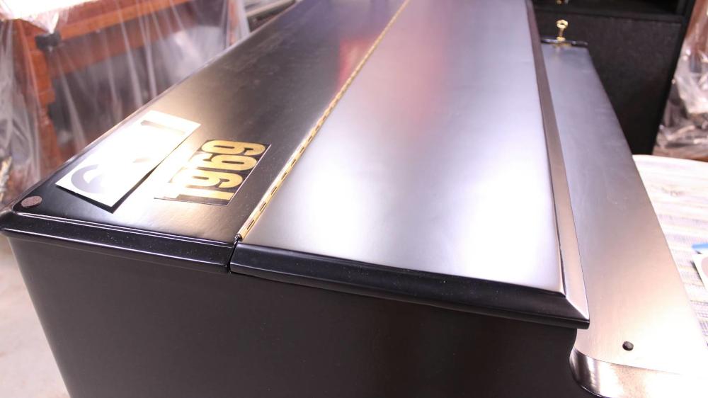 631 is a 1969 Hammond B3 in an ebony finish for sale. Serial  number A-45047