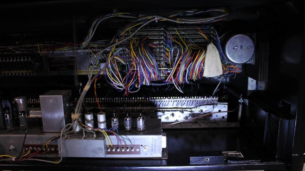 631 is a 1969 Hammond B3 in an ebony finish for sale. Serial  number A-45047