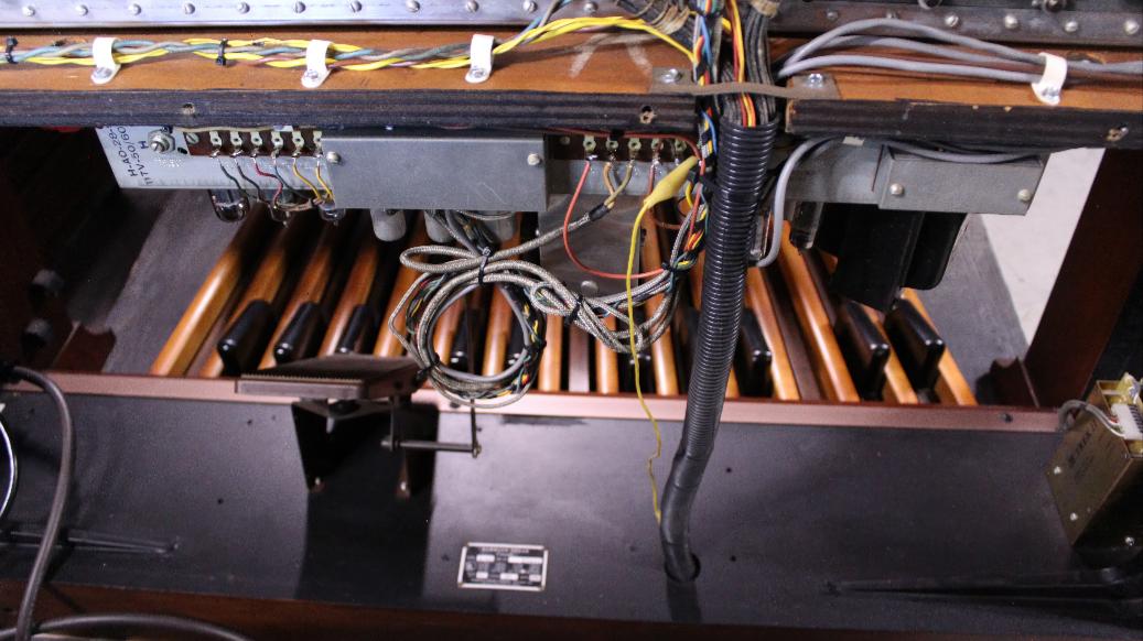 643 is a 1963 Hammond A-100 in a mahogany finish for sale!