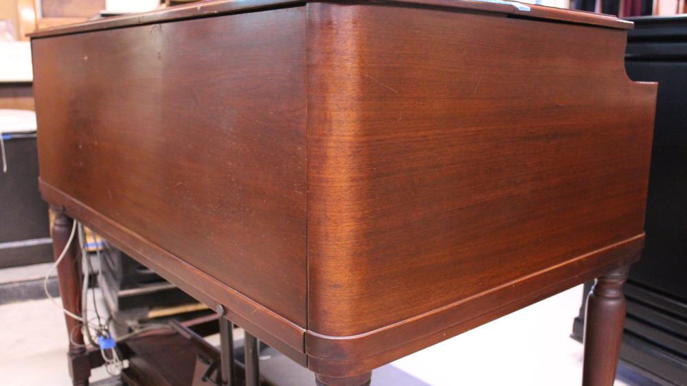 675 is a 1957 Hammond B-3 in a walnut finish, Serial 66954, for sale now. A rare golden-era instrument that represents the finest craftsmanship of Hammond's history. for sale!