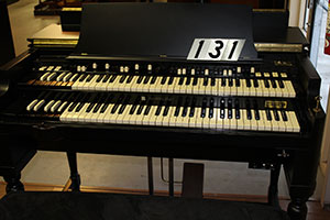 Custom Ebony Finished Hammond B3 Organ